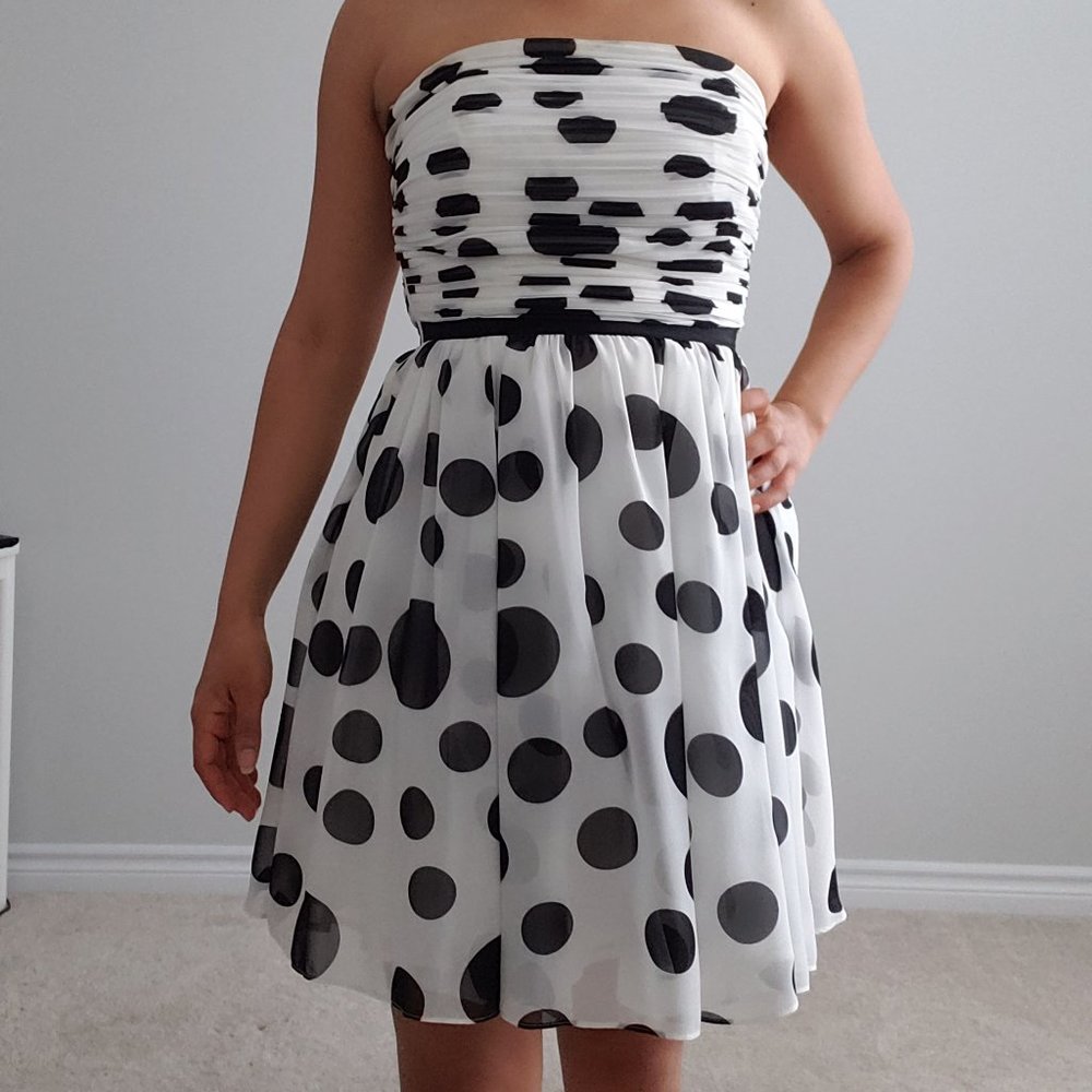 Strapless Polka Dot Guess